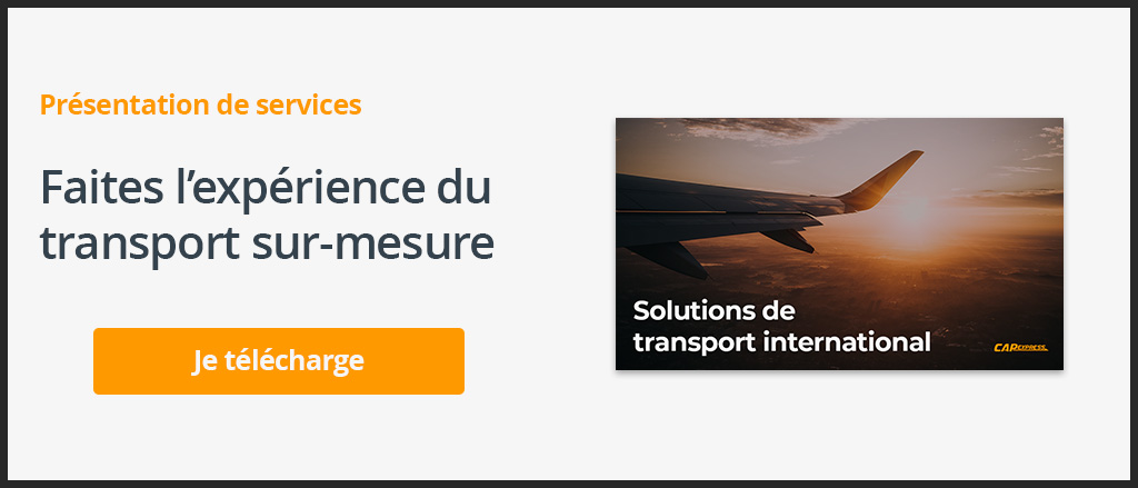 Présentation de service CAP Express - Transport international